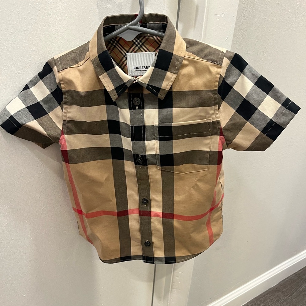 Kids Burberry button down